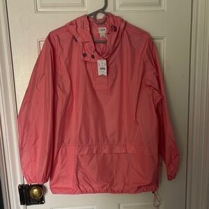 J Crew Pink Anorak